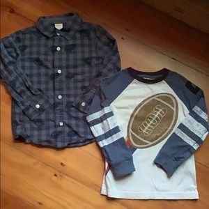 Gymboree Football Shirts